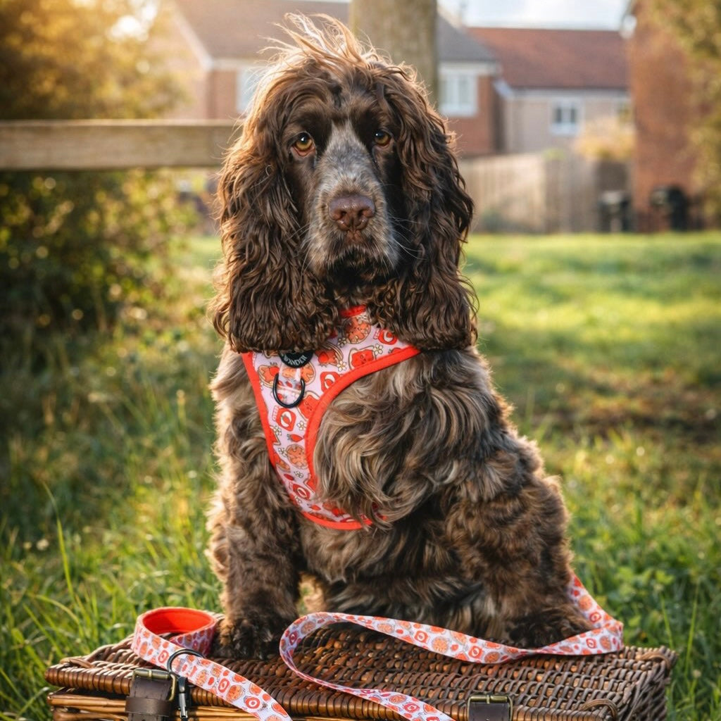 Strawberry Woofles Harness